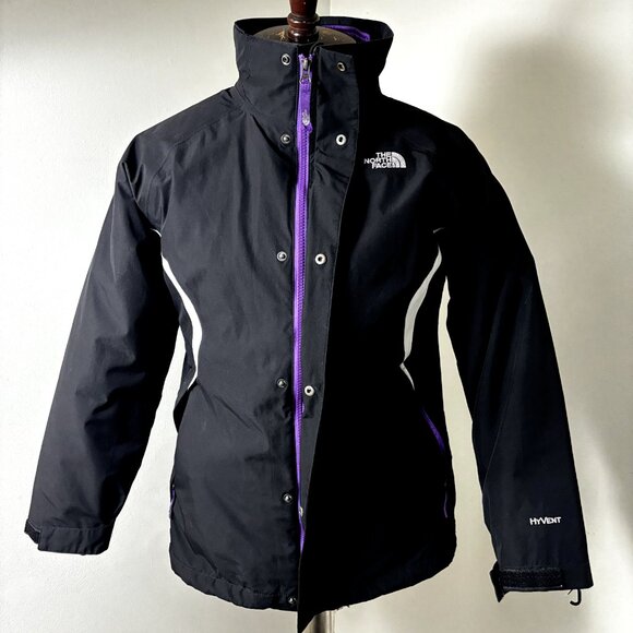 The North Face Girls Size XL 18 Insulated Triclimate Hy-vent 3 in 1 Girls Jacket - Picture 2 of 16